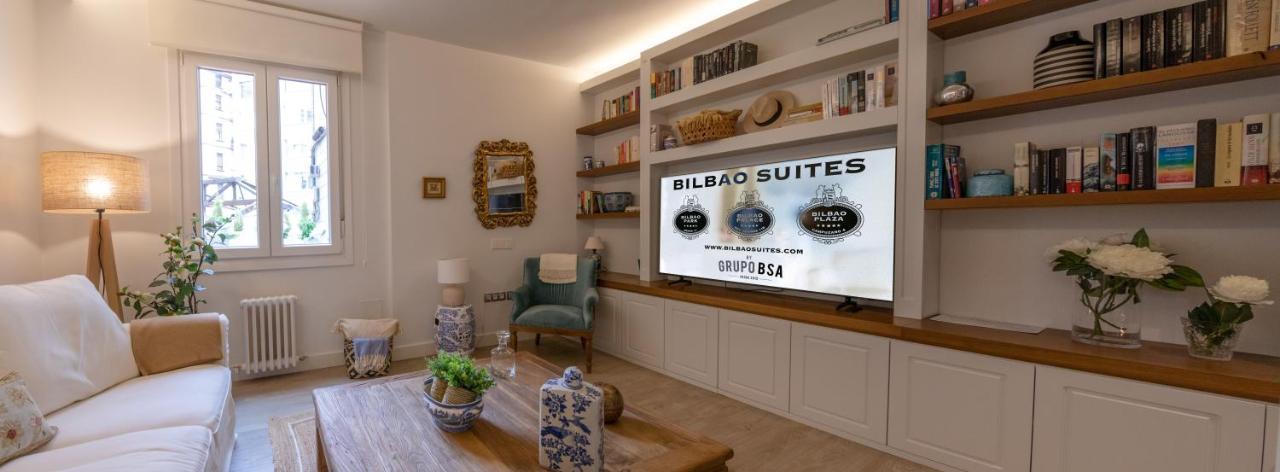 Bilbao Plaza Campuzano De Bilbao Suites, Elegante Y Centrico Exteriör bild